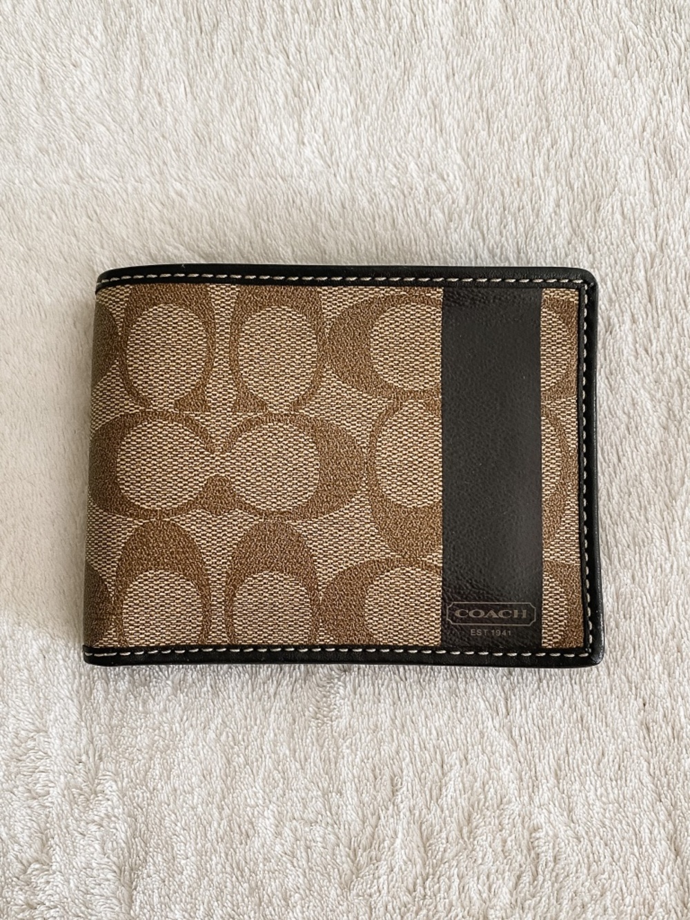 Mens Coach Wallet with insert